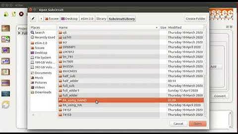 Uploading a spice Subcircuit file-English
