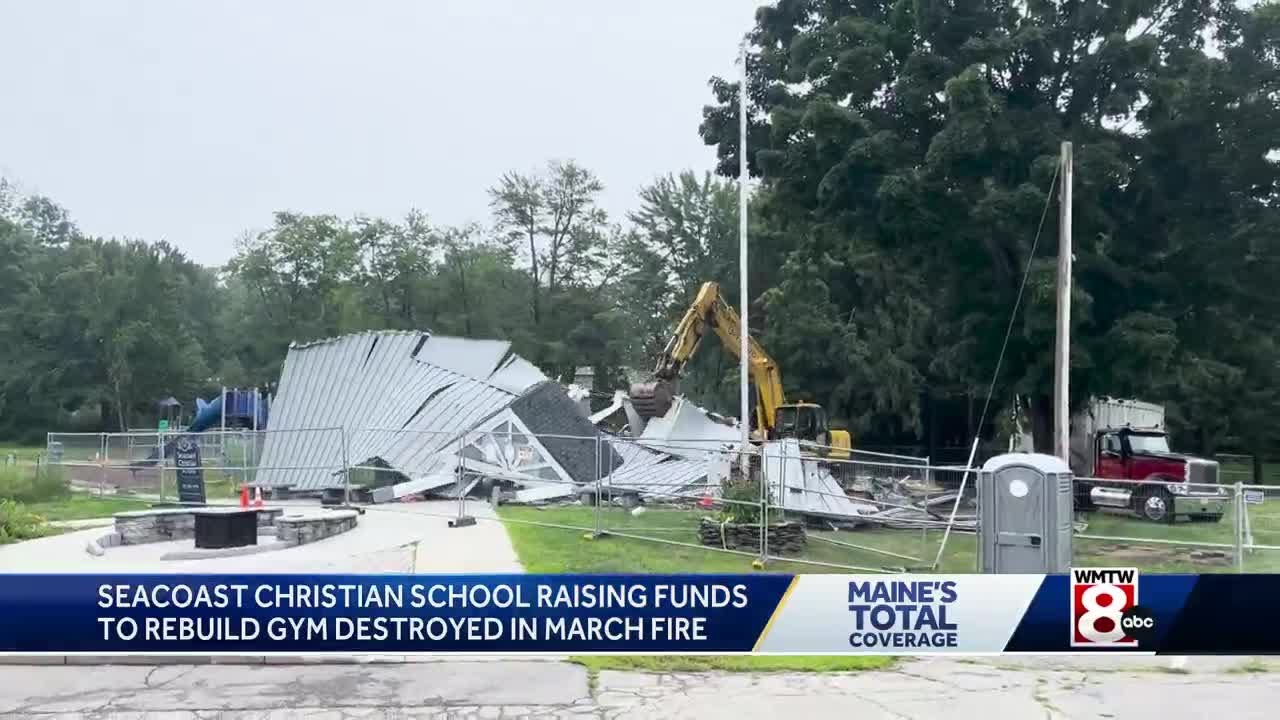 South Berwick school fundraising to rebuild gym that was destroyed in March fire