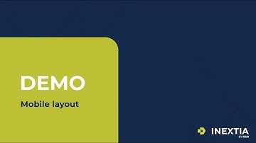 Mobile Layout Intro | INEXTIA DEMO