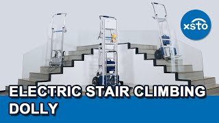Electric Stair Climbing Dolly of XSTO. You deserved an easier way!
