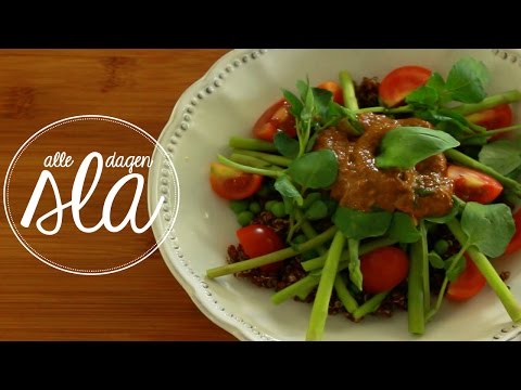 Video: Borage Stengelsalade Met Ham En Parmezaan