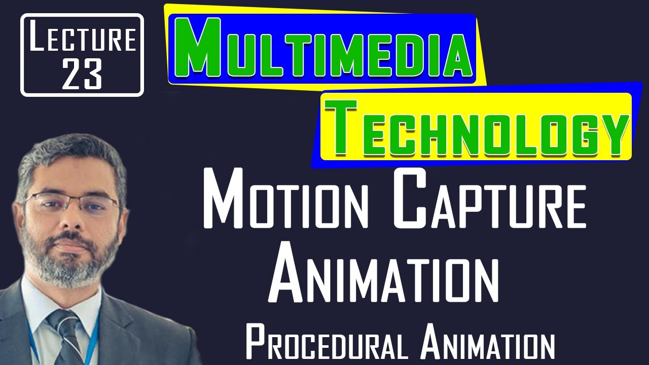 Multimedia Technology 23 | Computer Animation Techniques | what is Motion  Capture | Procedural - YouTube