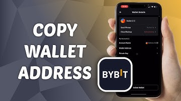 How to Copy WEB 3 Wallet Address on Bybit