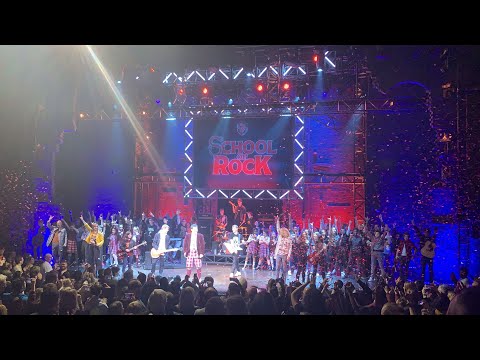 School Of Rock FINAL West End ALL CASTS Stick It To The Man If Only You Would Listen