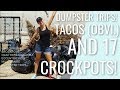 VLOG | Dumpster trips, cooking with kids, and The Head Proprietor of Crap Mountain🤣