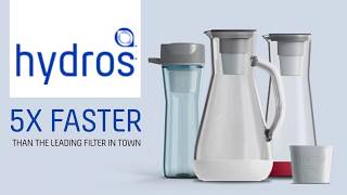 Hydros Bottle: Fast-Flo Modern Filtration