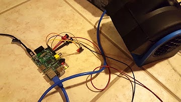 Raspberry Pi: Fan controlled by temp sensor