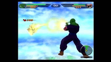 DBZ Budokai Tenkaichi 1 | CPU vs CPU #6 | Piccolo vs Great Saiyaman