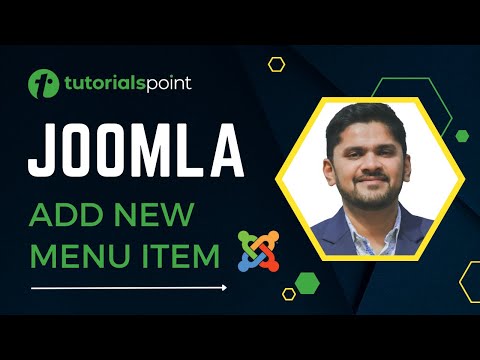 Joomla  Add new Menu Item