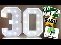 Dollar Tree Marquee Sign | DIY