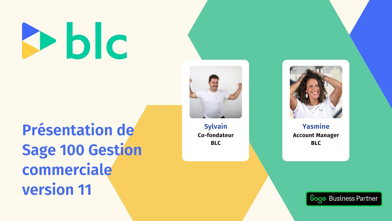 Sage 100 version 11 - Présentation de cette nouvelle version (Gestion Commerciale)