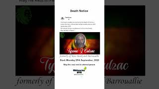 Tyrone Culzac | Death Notice