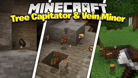 Keyyards Tree Capitator and Vein Miner - Minecraft Bedrock - Now Enchants Supported!