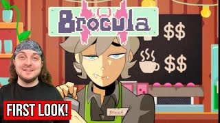 Graveyard Keeper Like But Your a VAMPIRE BARISTA! (First Look at Brocula)