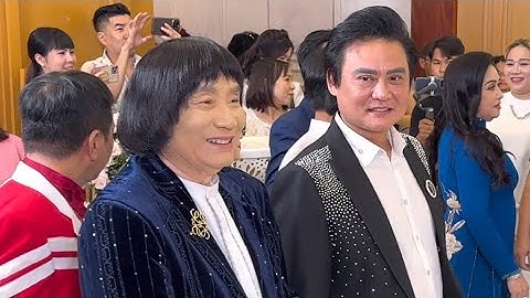 Ngày vui Ns Phượng Hằng : Đám cưới con trai mình rất đông các nghệ sĩ nỗi tiếng đến dự tiệc cưới