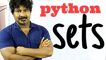python programming by seenu sir #39 || sets in python || union, intersection, difference ||