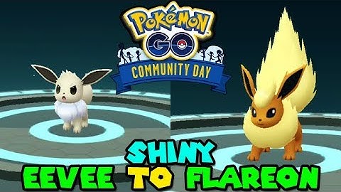 HOW TO GUARANTEE SHINY EEVEE to SHINY FLAREON EVOLUTION IN POKEMON GO