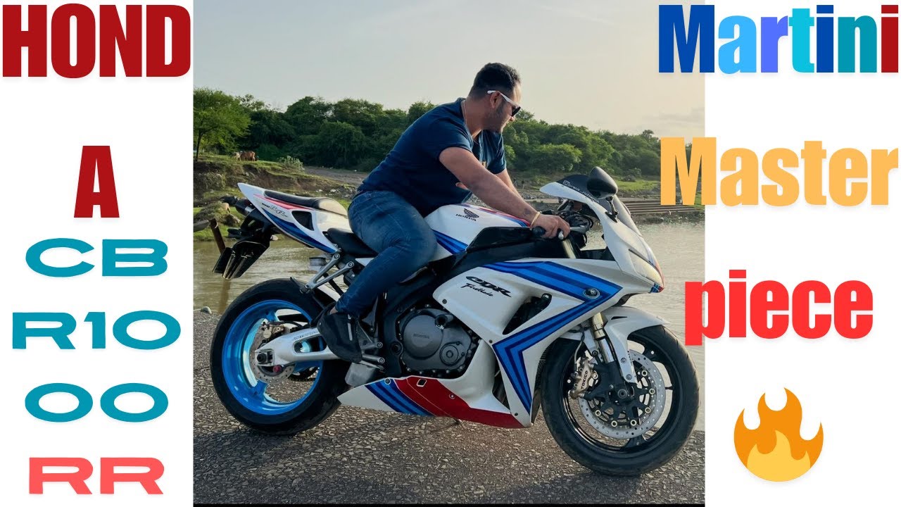 Epic Honda CBR1000 RR HRC Martini Design Restoration, Carbon Fiber Masterpiece | Kanshil Custom Moto