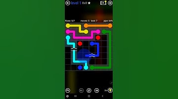 How To Solve Flow Free Bridges 8x8 Mania Pack Level 1 Board Walk Through Solution Walkthrough