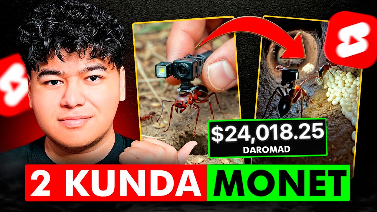 Amerikan YouTube Uchun 70M+ Ko‘rilayotgan Yangi Yo'nalish Topdim!