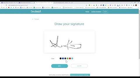 Digital Signature Google Forms