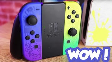 Nintendo Switch OLED Splatoon 3 Edition UNBOXING