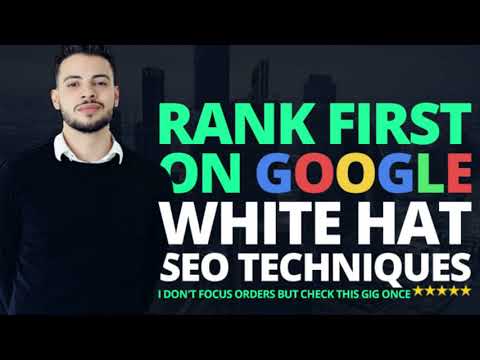 I will rank your website google 1st using white hat trusted SEO backlinks