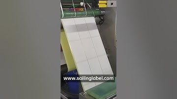 Thermal label slitting/www.sailinglabel.com #label #machine #labeled #quality #factory#Thermal label
