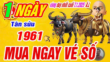 🔴xuất hiện 1 ngày vàng duy nhất nổ lộc lớn. tuổi Tân sửu 1961 Có lộc trời trúng số cực giàu