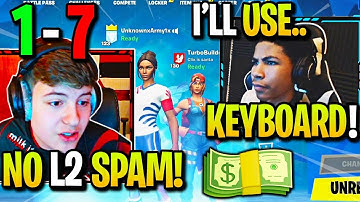 CLIX *DEMANDED* #1 CONTROLLER PLAYER use KEYBOARD...and STILL LOST!  (Fortnite)