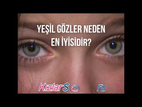 Yeşil gözler neden en iyisidir?