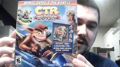 Unboxing Crash Team Racing Nitro Fueled Oxide Edition