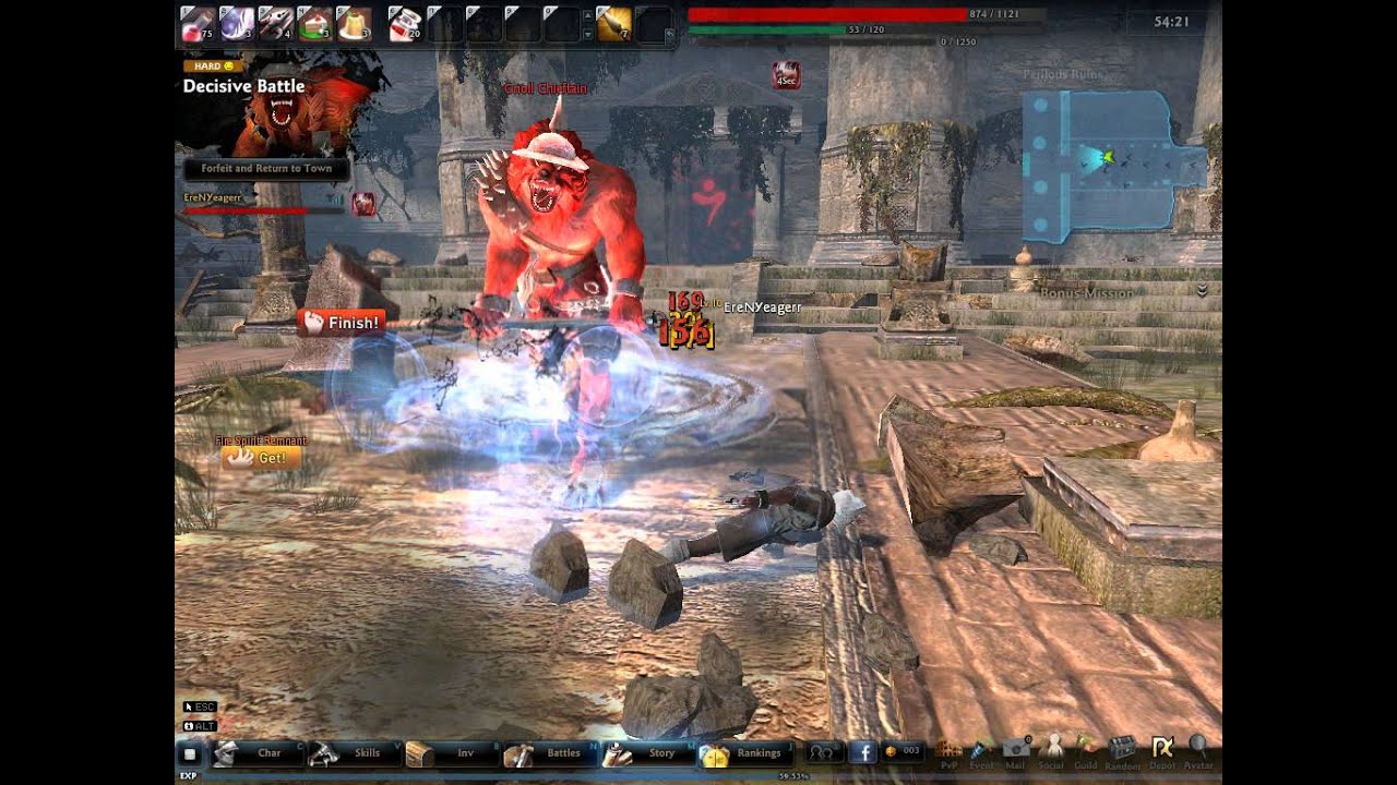 Vindictus | Gnoll Cheiftain - Sylas solo