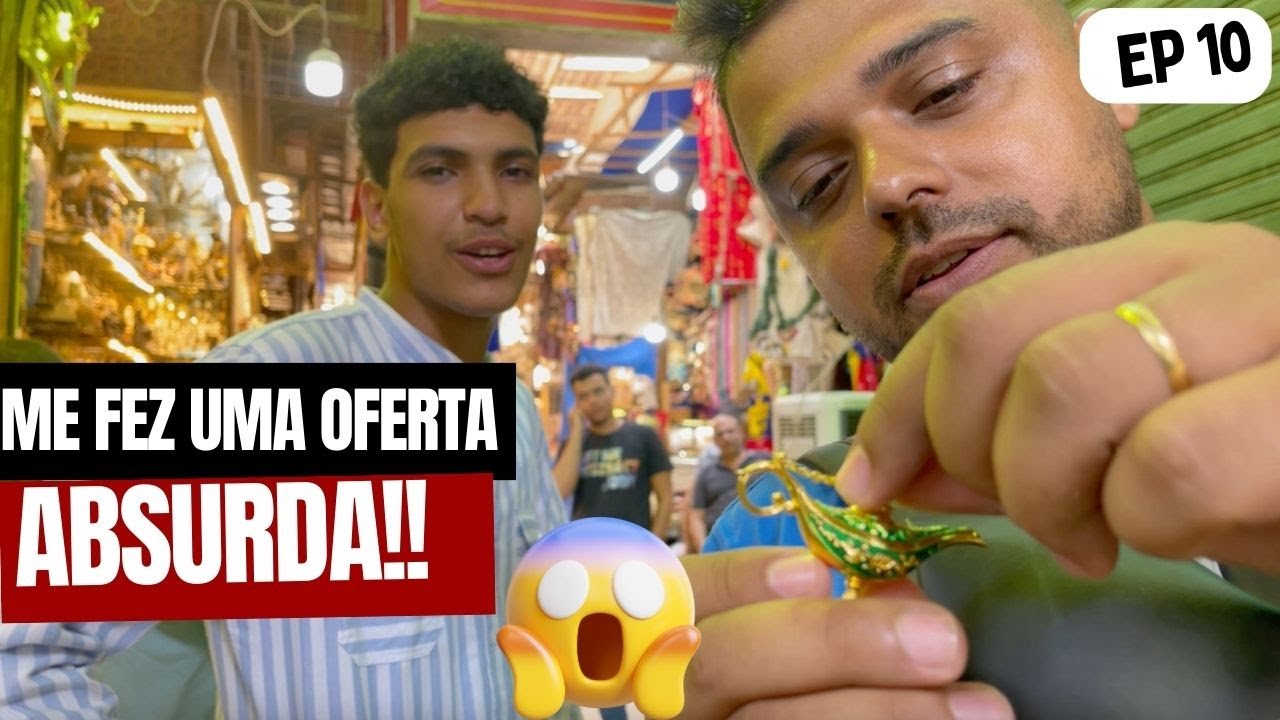 BRASILEIROS SÃO TRATADOS ASSIM NO MERCADO DO EGITO