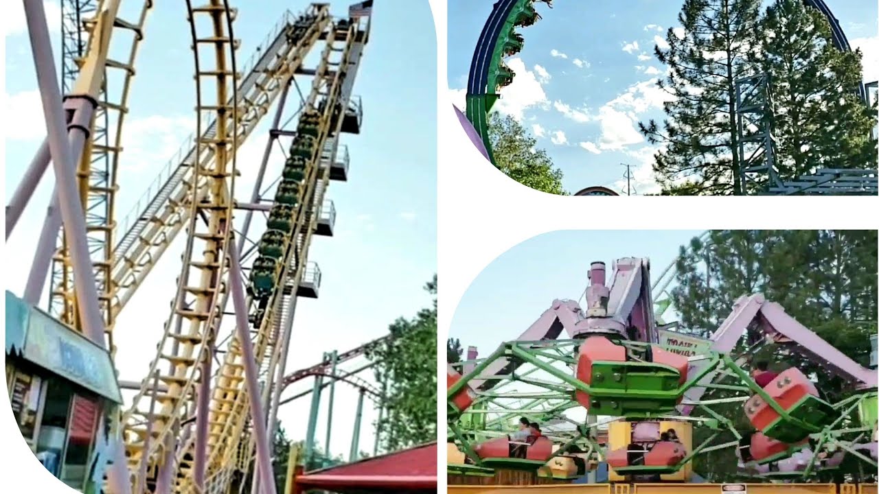 The four fun riding at Elitches Gardens! YouTube