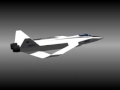 6XX - концепт истребителя с замкнутым контуром крыла