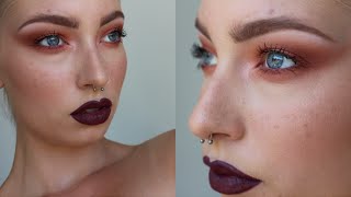 FALL LEAVES AND FAUX FRECKLES MAKEUP LOOK | MirrorMirror