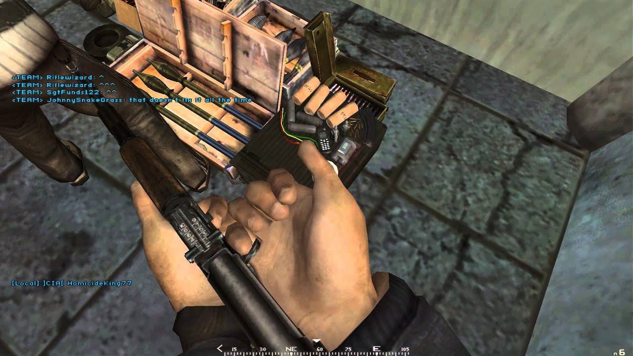 Project Reality 1.0: Typical Insurgents Defending Cache