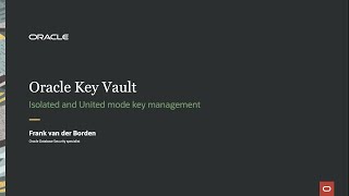 Oracle Transparent Data Encryption key management - Isolated and united  mode explained