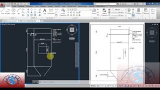 VERTICAL TANK DRAWING || AUTO-CAD 2D PRACTICE DRAWING || BASIC TUTORIAL FOR BEGINNERS #119