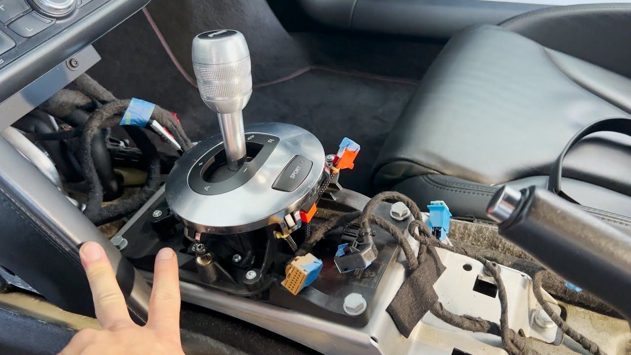 Audi R8 GATED Manual Conversion Part 1 It Begins! YouTube