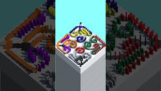 Interesting domino pattern on a tower