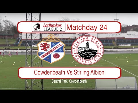 Cowdenbeath Stirling Goals And Highlights