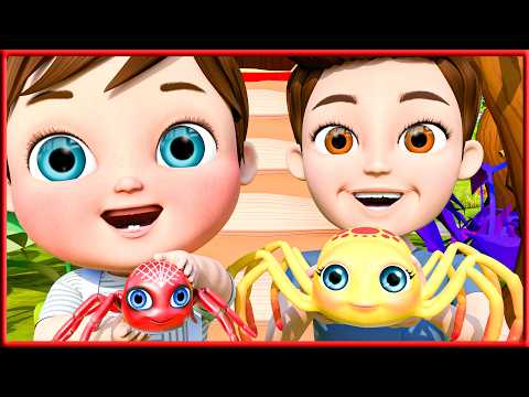 Весёлая песенка про паучка｜детские стишки для малышей｜Banana Cartoon Russia -банане Мультфильм
