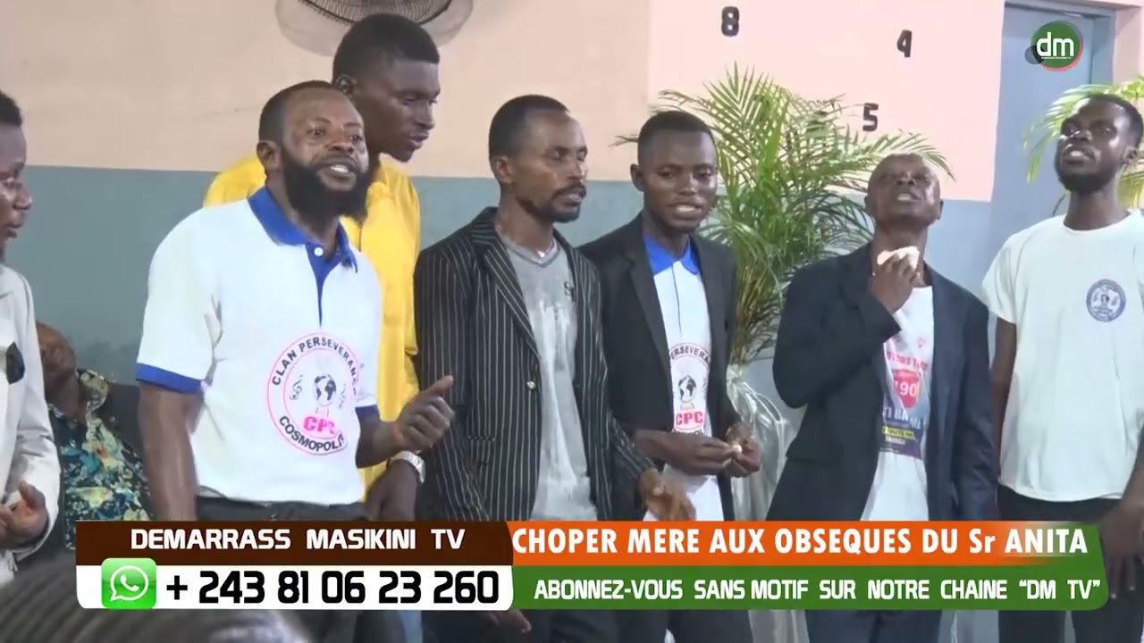 CHOPER MÈRE, 3ème et DERNIÈRE PHASE DE SA PRESTATION AUX OBSÈQUES DU SR ANITA A BUMBU. QUEL TRAVAIL 