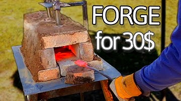 Building a Gas FORGE with Dual Burners for 30$