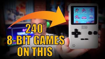 The £15 Gameboy Clone With 240 Built In 8-Bit Games With Strange Names From B&M Stores UK
