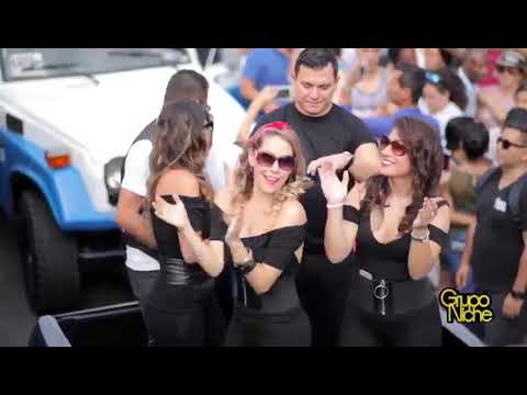 GRUPO NICHE EN VIVO FERIA DE CALI [DESDE LA CARROZA EN EL SALSODROMO] ASI SE VIVE LA FERIA..
