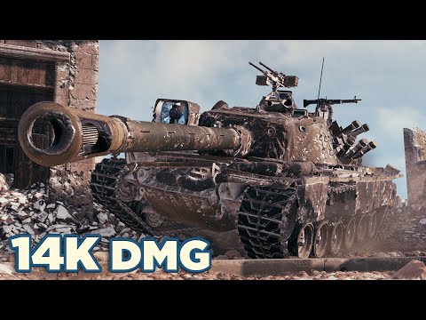 Видео: T110E4 • 14К УРОНА а мог бы и больше! World of Tanks