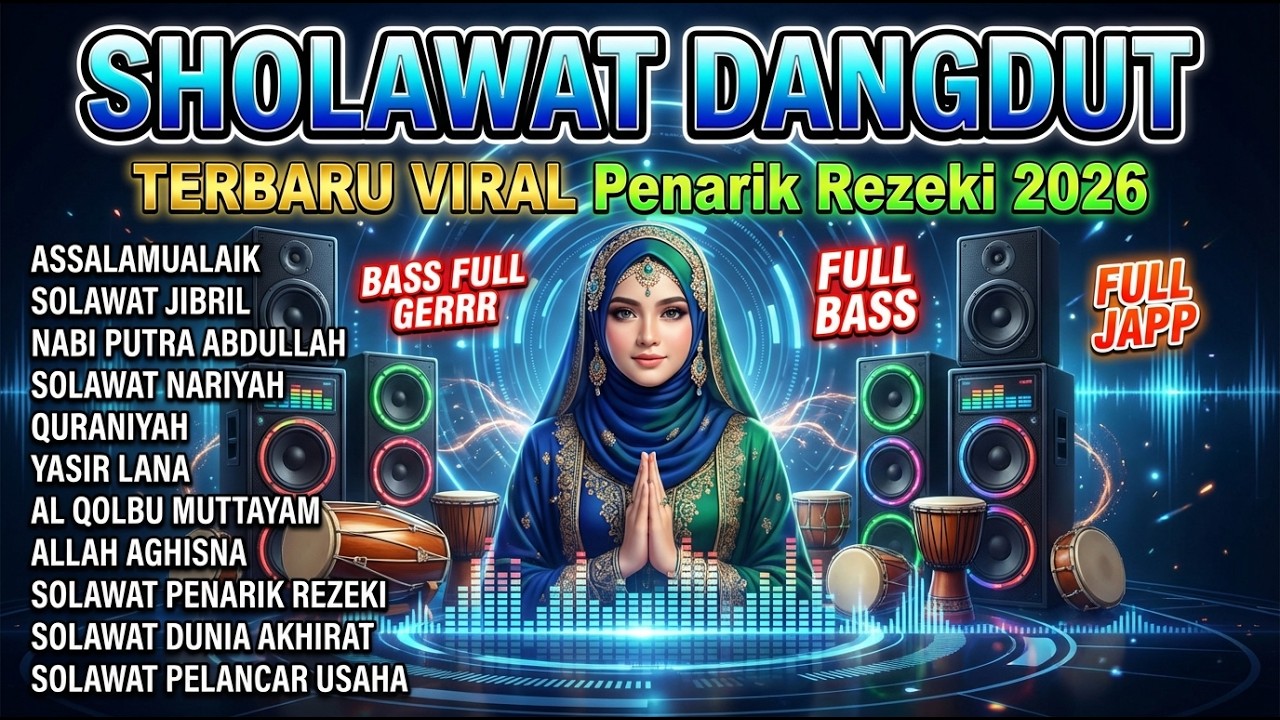 Sholawat Nabi untuk Rezeki Berkah | Menyejukkan Hati dan Pikiran Sehari-hari